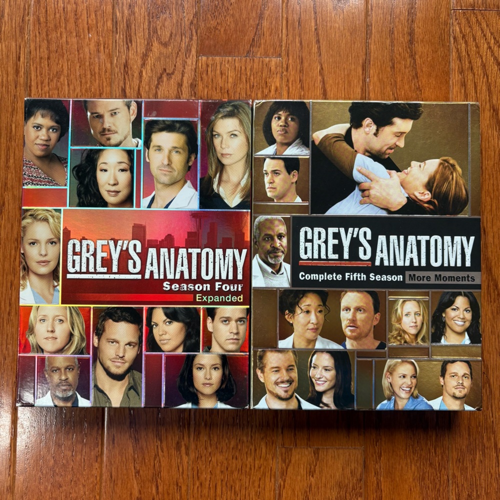 Grey's Anatomy Season 4 and 5 DVD Set